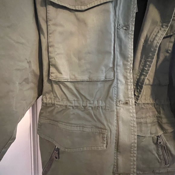 Joie Green Utility Jacket NWT - Picture 6 of 7